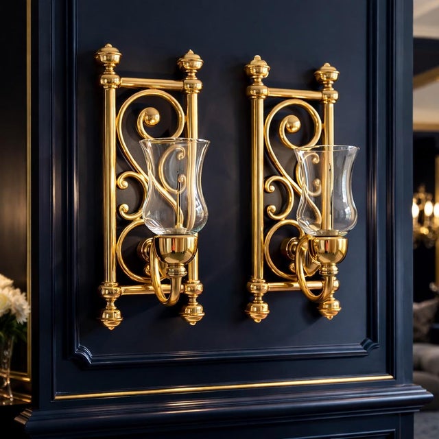 A beautiful statement pair from Syracuse Ornamental Company, founded in Syracuse, New York. Perfect for an entryway,...