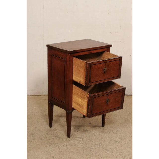 Italian 19th Century Side Chest with Inlay Trim For Sale In Atlanta - Image 6 of 9