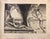Paul Delvaux, Construction d'un Temple en Ruine, Plate No.8, Etching, 1972 For Sale