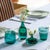 Contemporary Un Fiore Vase 19 - Lake Green For Sale - Image 3 of 6