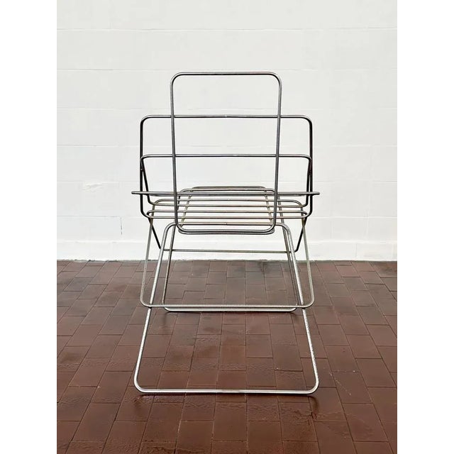 Black Sof Chairs by Enzo Mari for Driade, Set of 4 For Sale - Image 8 of 12