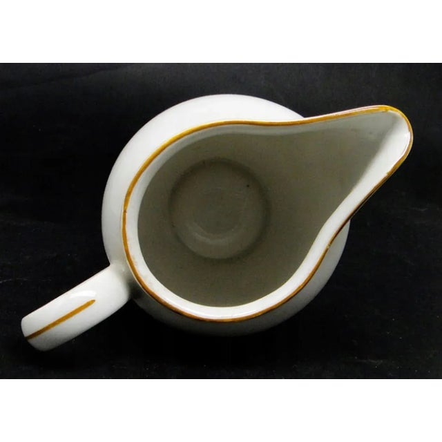 Art Deco Milk Jug by Giesche Pottery, 1930s, in Good conditions. Designed 1920 to 1949 I have official proof of...