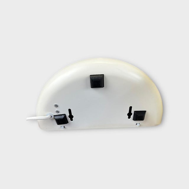 Mid-Century Modern Danish White Bedside Wall Lamps, 1980s, Set of 2 For Sale - Image 3 of 8