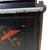 Antique 1920s Art Deco Magazine Rack W/ Constructivist Style Geometric Motif & Ornate Cast Iron Gazelle End Panels For Sale - Image 16 of 18