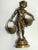Metal 19th Century French Bronze Flower Girl Sculpture by Auguste Moreau For Sale - Image 7 of 11