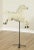 High Quality Hand Painted Reproduction Tin Horse Weathervane on Iron Stand
