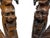 Asian Carved Plant Tables with Dragons, 1920, Set of 2 For Sale - Image 16 of 17