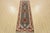 Tribal Heriz Runner 2’7” X 7’11” Blue Wool Tribal Hand-Knotted Oriental Rug For Sale - Image 3 of 12