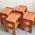 Vintage Pine Side Tables, 1970s, Set of 4 For Sale - Image 15 of 15