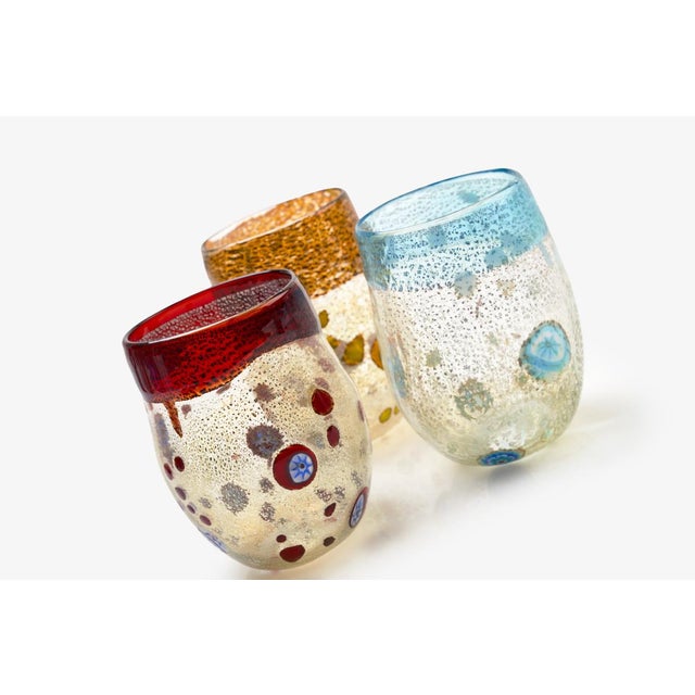 Glasses by Mariana Iskra for Ribes Studio, Set of 6 For Sale - Image 6 of 12