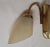 Metal Mid-Century Modern German Wall Lamp with Brass Frame, 1950s For Sale - Image 7 of 12