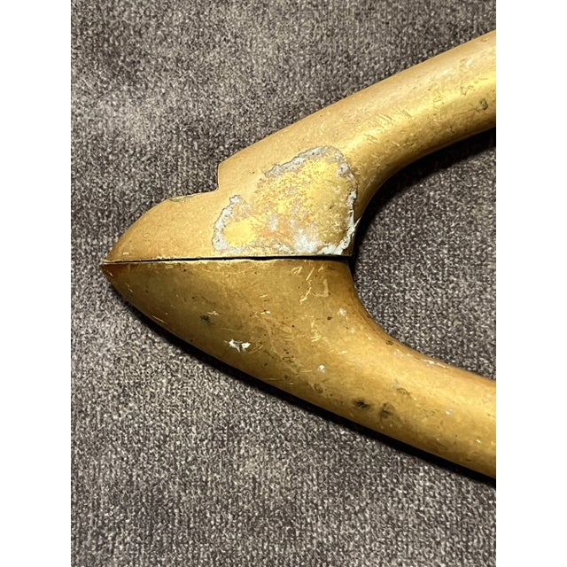 Antique Bronze Handles, 1900, Set of 2 For Sale - Image 3 of 12
