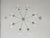 Glass White Sputnik Chandelier, Clear Glass Globe Pendant Light, 8-Light Minimalist Ceiling Fixture For Sale - Image 7 of 10