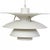 White PH5/4 Charlottenborg Lamp by Poul Henningsen, 1990s For Sale - Image 8 of 8