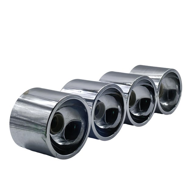 Mid-Century Modern Polished Chrome Metal Spotlight from Luci Italia, 1970s For Sale - Image 3 of 7