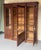 Wood French Late 19th Century Mahogany Three-Door Glass Bookcase With Original Glass & Keys For Sale - Image 7 of 16