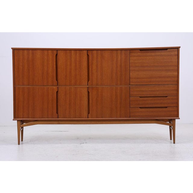 Vintage Danish Highboard in Teak by Børge Mogensen, 1960s For Sale - Image 4 of 18