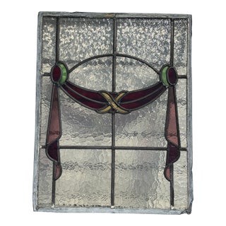 Early 20th Century Stained Glass Window For Sale