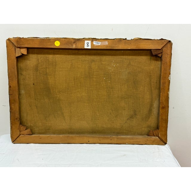 Mid 20th Century Hendrik (Henk) Jan Ten Cate (Netherlands, 1867 - 1955) Dutch Logging Scene For Sale - Image 5 of 5