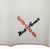 White Vintage Copacabana Nyc Nightclub Linen Napkins - Set of 3 For Sale - Image 8 of 9