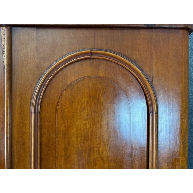 19th Century Mahogany Two-Door Wardrobe For Sale - Image 16 of 18