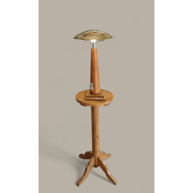 1970s Vintage Table Lamp in Wood, 1970 For Sale - Image 5 of 18