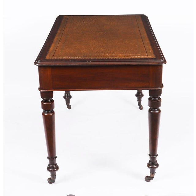 Antique Victorian Writing Table, 19th Century For Sale - Image 11 of 17
