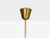 1940s Swedish Modern, Pendant Light, Brass, Textured Glass For Sale - Image 12 of 12