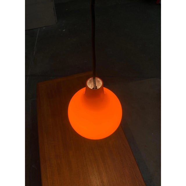 Mid-Century German AH Glass Pendant Lamp from Peill & Putzler, Set of 3 For Sale - Image 4 of 18