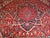 Red Vintage Persian Heriz Serapi Rug, Wool Pile, Geometric Design, 1920s For Sale - Image 8 of 11