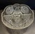 Transparent Antique Early American Brilliant Pressed Glass 14" Master Punch Serving Bowl Heavy 10lb With Manganese Glow For Sale - Image 8 of 12