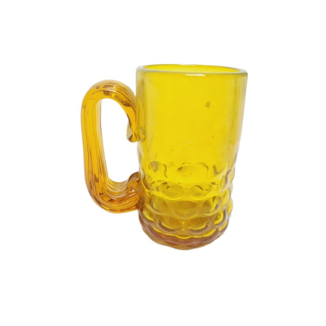 Beer Cup by J. Słuczan-Orkusz for Cracow Institute for Glassworks, Poland, 1970s For Sale - Image 6 of 7