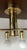 Metal Hollywood Regency Space Age Brass Ceiling Light For Sale - Image 7 of 11