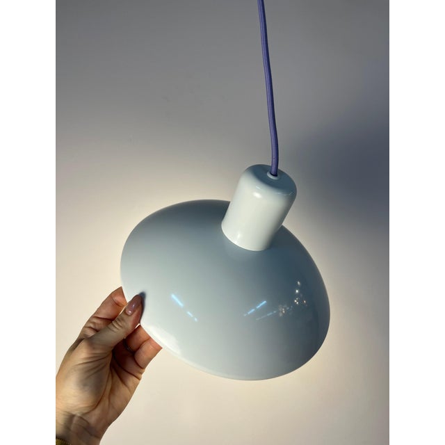Type 728 Pendant Lamp in White by Horn For Sale - Image 3 of 11