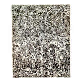 Francois Rouan Sans Titre C. 1980 Original Print For Sale