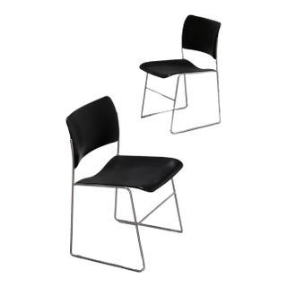 1960s 40/4 Side Chair by David Rowland for Gf Furniture For Sale