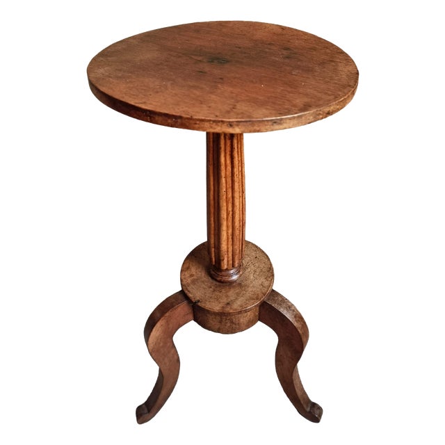 Antique Louis XVI Plant Stand in Walnut, 1900 For Sale