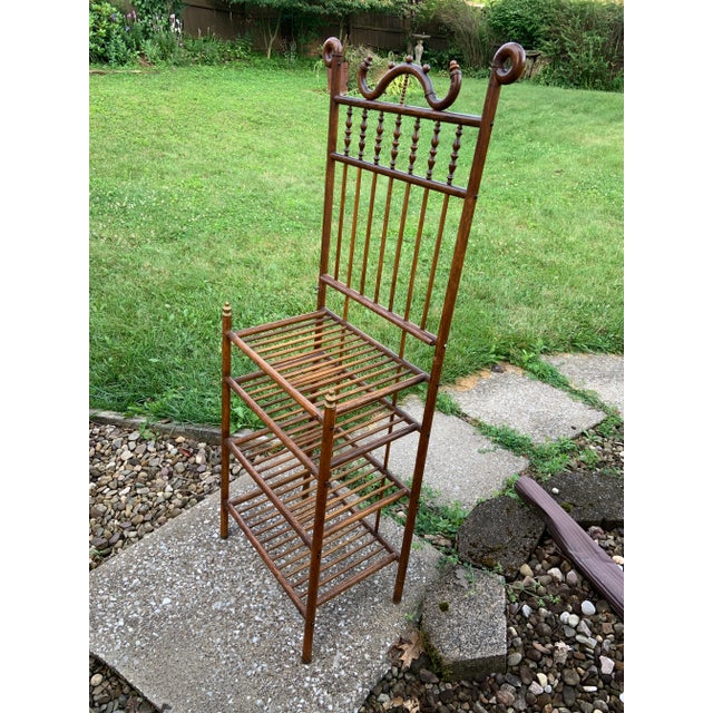 Antique 19th Century Bentwood Stick and Knob Shelf Shelves Magazine Rack For Sale - Image 6 of 7