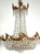 Brass Lead and Crystal Chandelier from Palwa, 1970s For Sale - Image 14 of 15