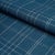Schumacher Schumacher Nils Plaid Linen Fabric In Denim For Sale - Image 4 of 4