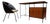 Desk with Armchair, Geraldo de Barros for Unilabor, 1950s - Lot 400-592A For Sale