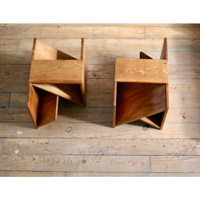 Vintage Side Tables from Maison Regain, France, 1970s, Set of 2 For Sale - Image 15 of 18