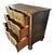 Hollywood Regency Ethan Allen Serpentine Chest in Original Metallic Silver-Gold Finish For Sale - Image 3 of 13