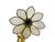 Brass and Lotus Flower Wall Lights by Sa Boulanger, 1960s, Set of 2 For Sale - Image 11 of 15