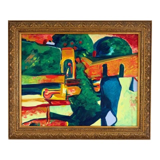 Vintage Fauvist Painting - Kandinsky Style For Sale