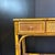 Vintage Cane & Bamboo Dressing Table / Desk/ Console Table For Sale - Image 11 of 12