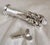 A fine sterling silver posy holder by Hugh Crawshaw, fully hallmarked in Sheffield for 2004. Designed for holding a small...