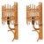 Mid-Century Modern Rattan Lantern Sconces by Louis Sognot, France, 1960s, Set of 2 For Sale - Image 13 of 13