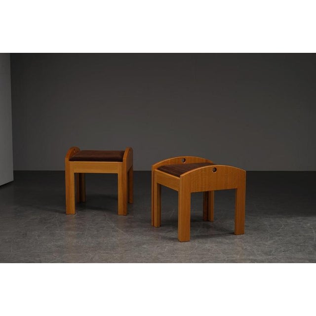 Architectural Stool, Netherlands, 1970s For Sale - Image 12 of 18