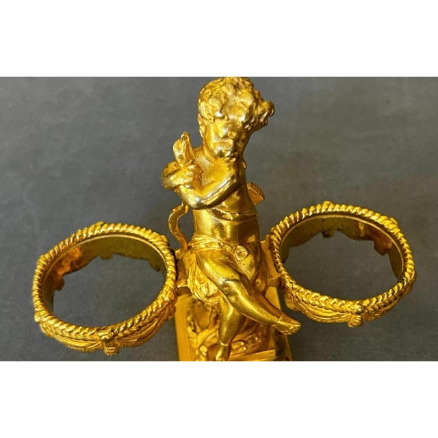 Baccarat crystal salt cellar set. These salt cellars are characterized by their intricate design, combining clear crystal...